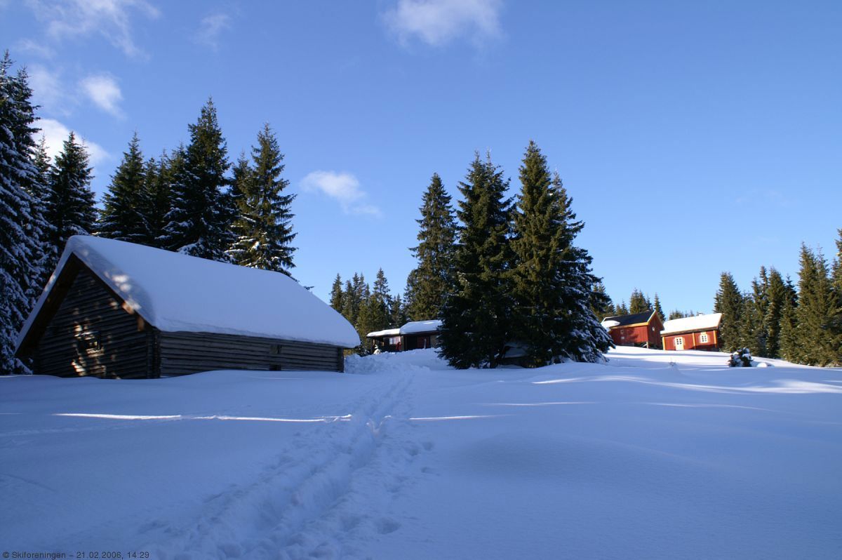 Huken seter i februar