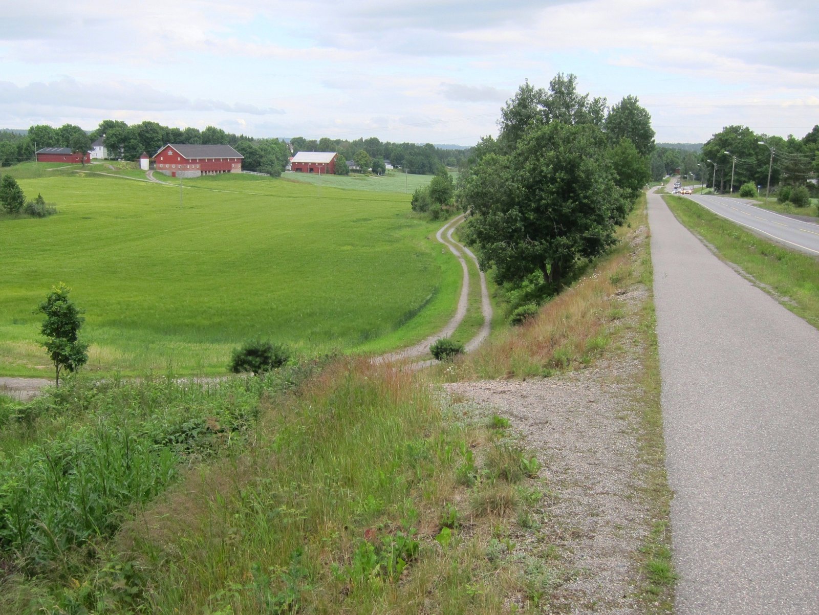 I kulturlandskap ved Grøstad