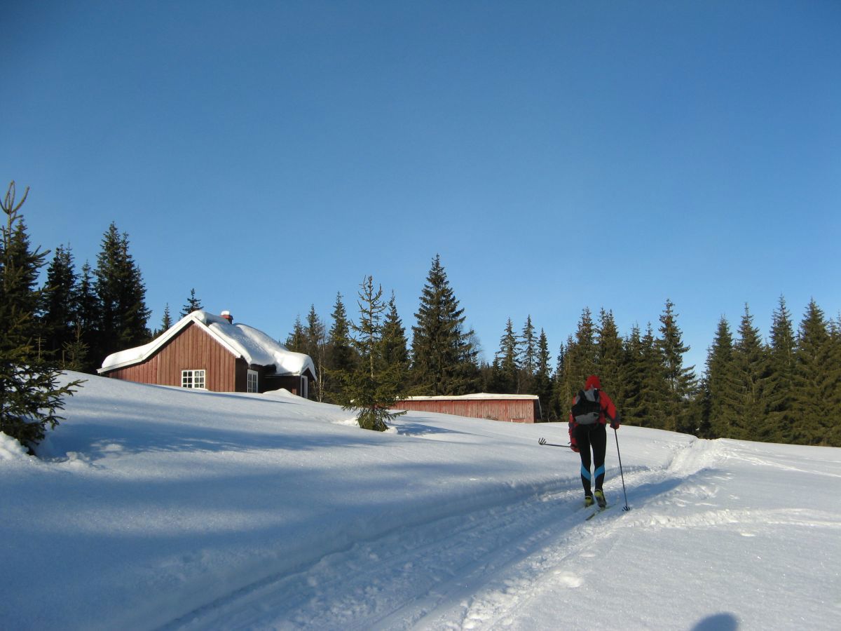 Idyll ved Sinnerdalshyttene