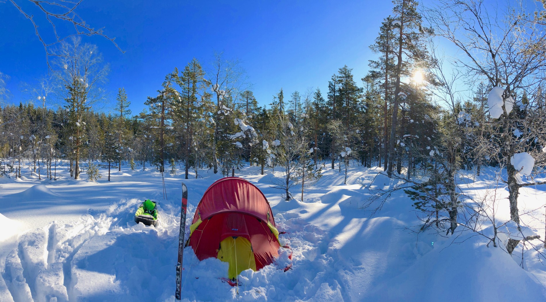 Ikke ei sky, men kaldt og litt surt