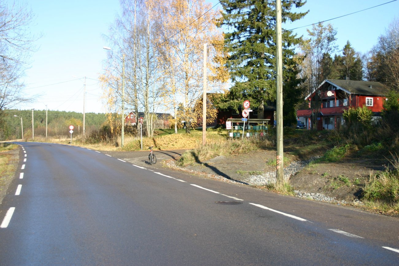 Inn i Romeriksåsene fra sør