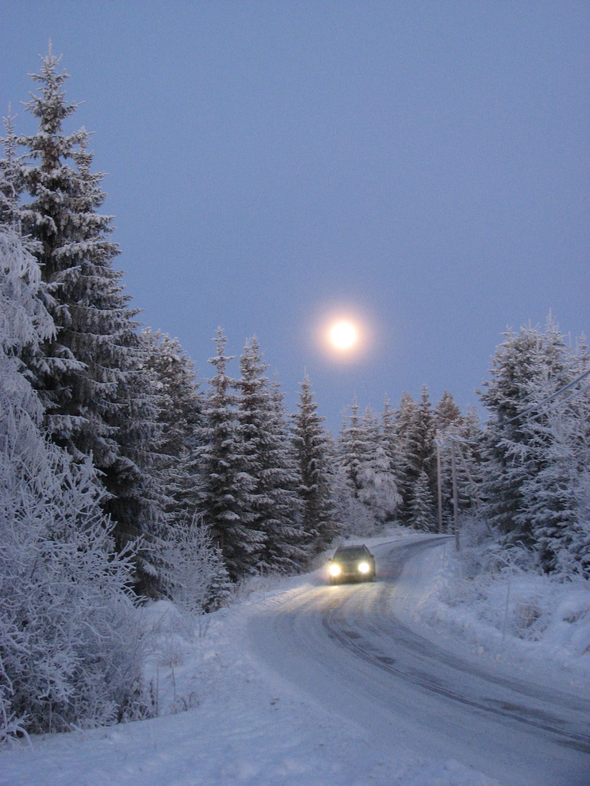 Innfartsveien til Blokkhus og Åstjern