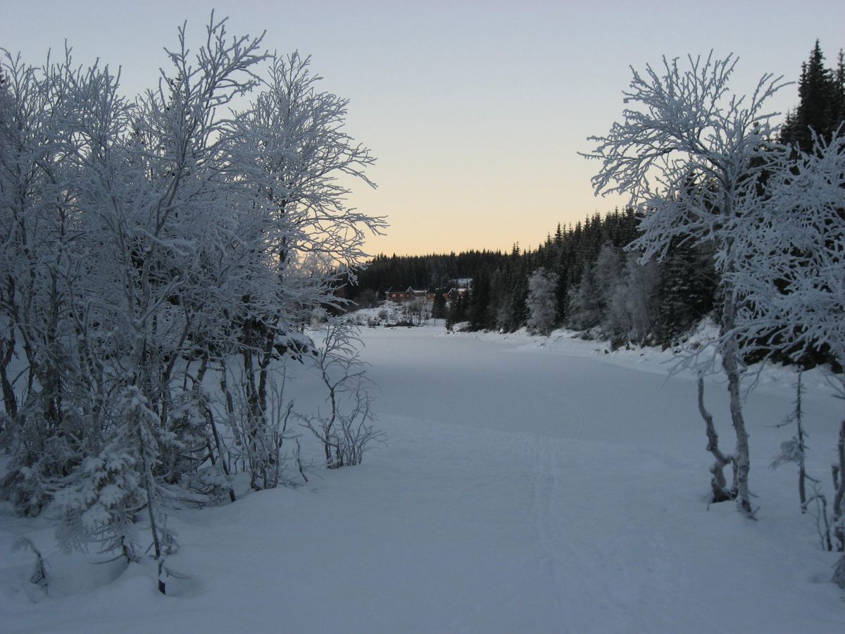 Julekort fra Katnosa gård
