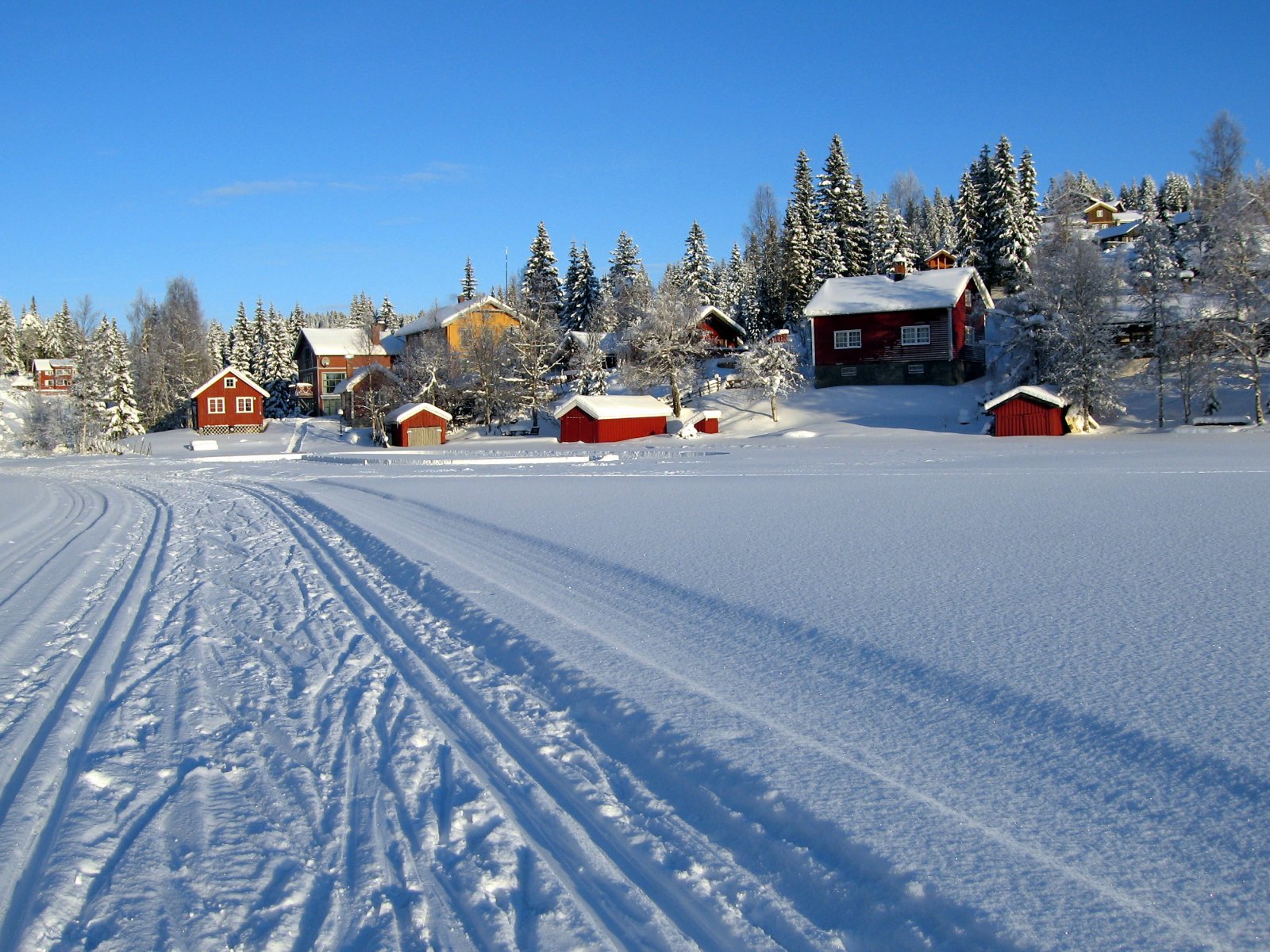 Julestemning ved Nordstrand ved Svea