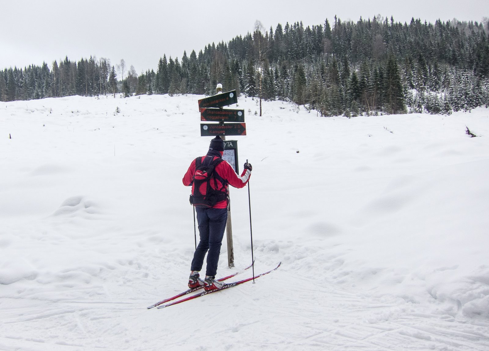 Kartstudium ved Fløyta