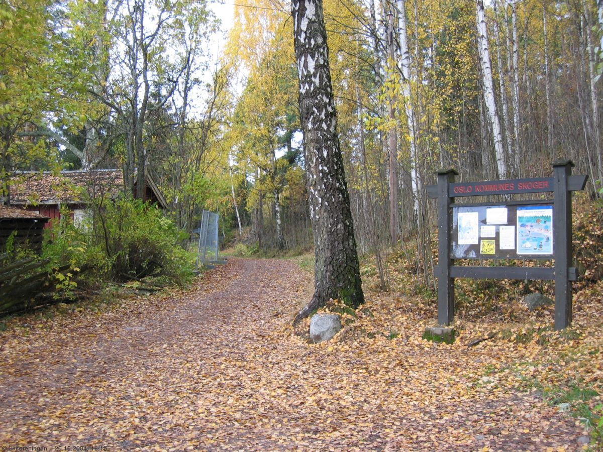 Kjelsås, før bommen