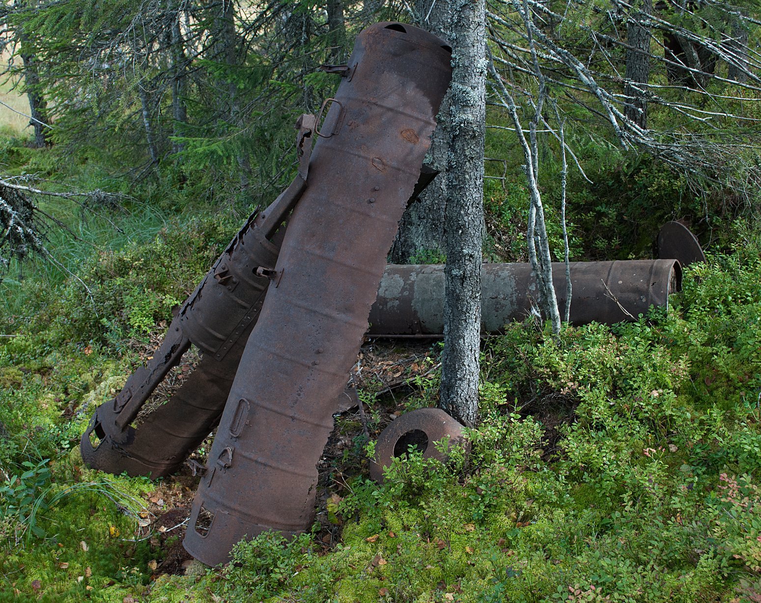 Krigskonteinere ved Bukkemyra