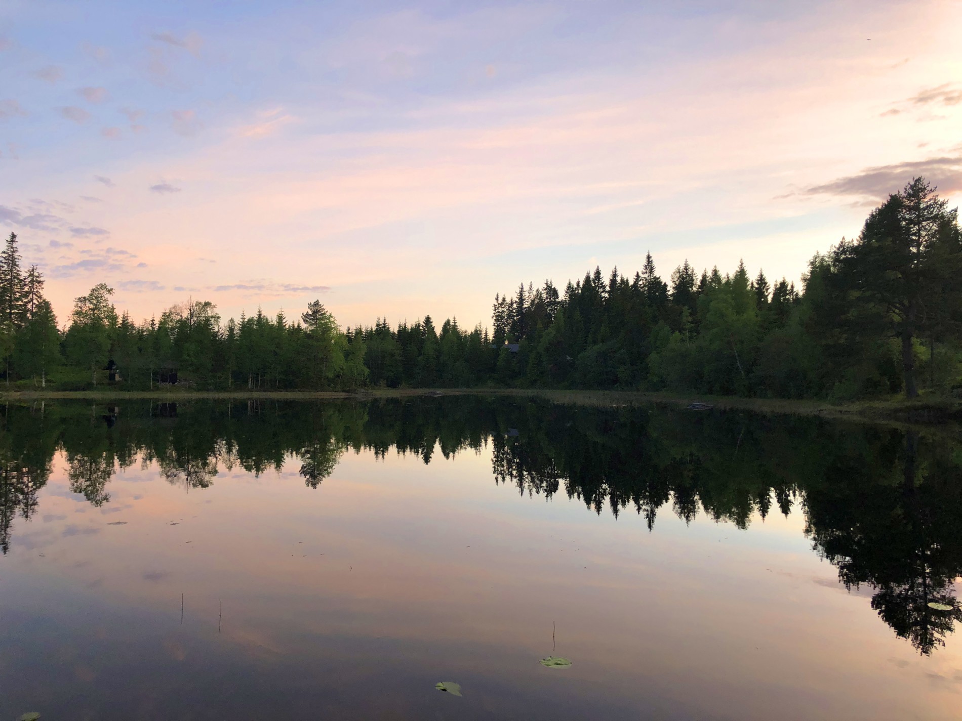 Kveld ved Retthelltjern