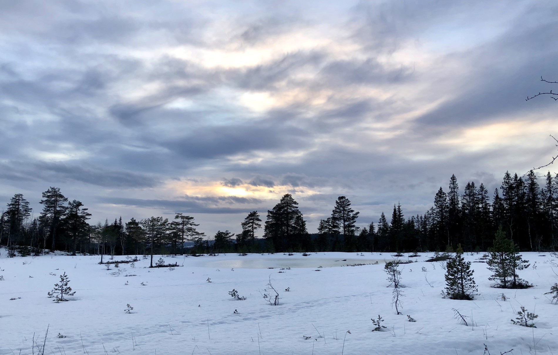 Kveldslys over Blyputten