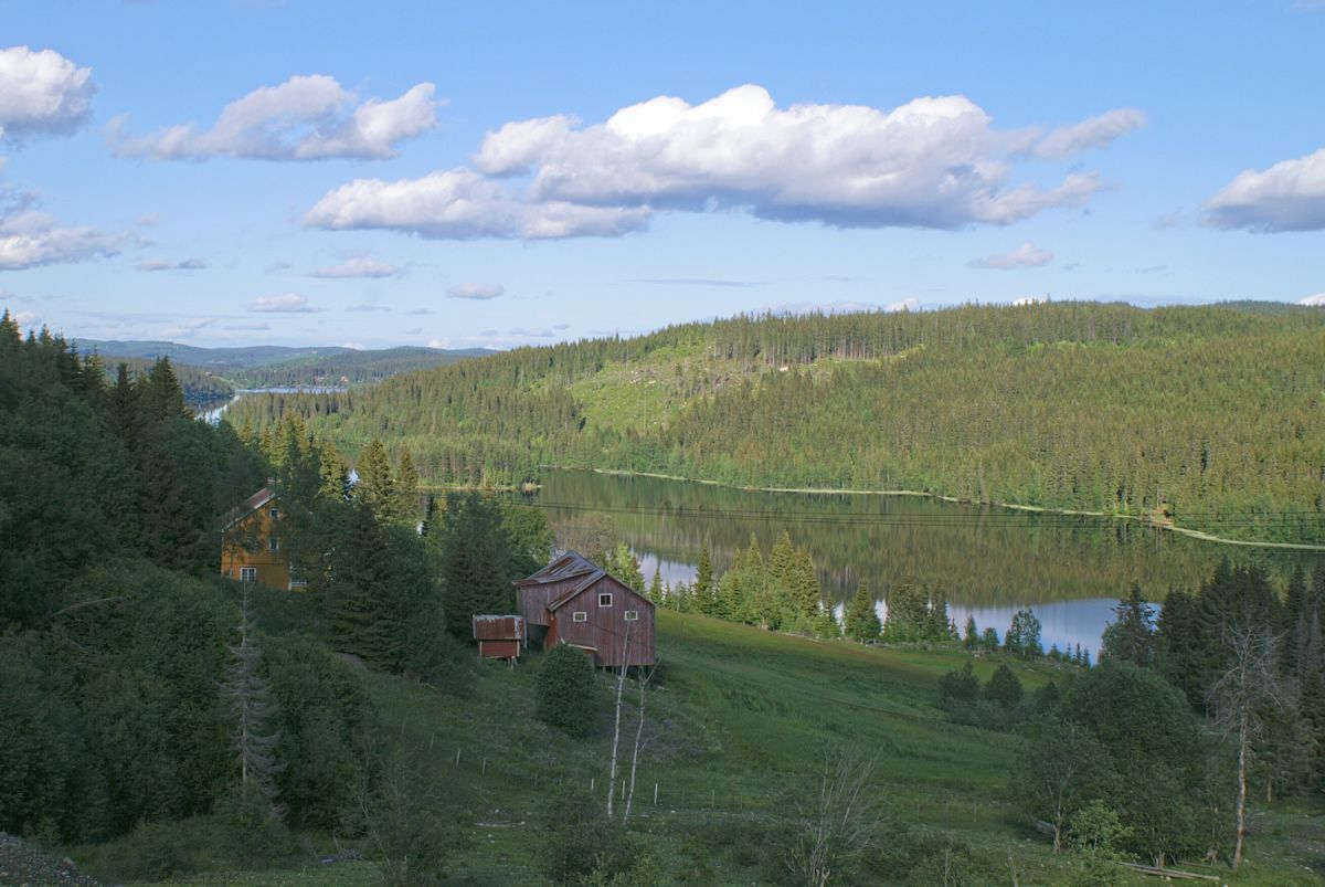 Kveldssolen over for i dag på Vestenden