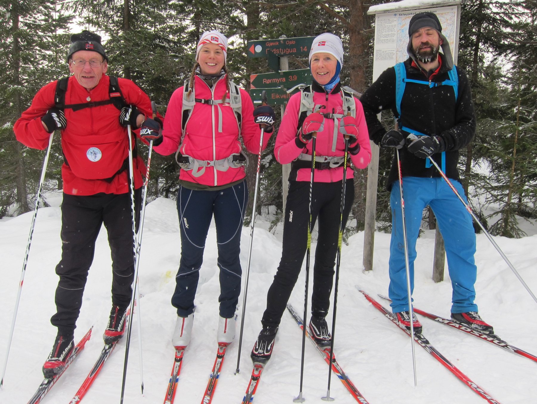 Langtur fra Lygna til Gjøvik