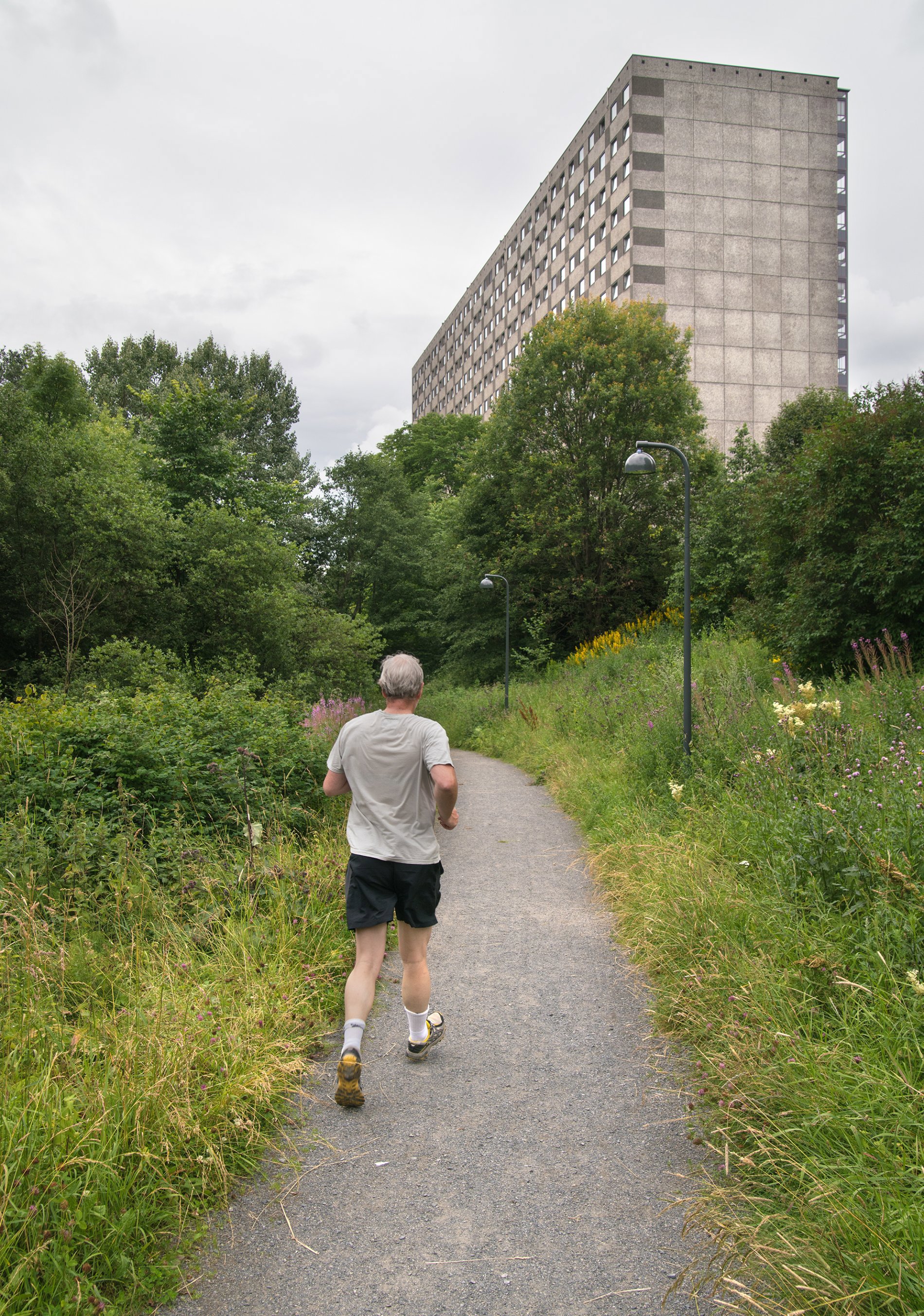 Lett jogg langs Alna