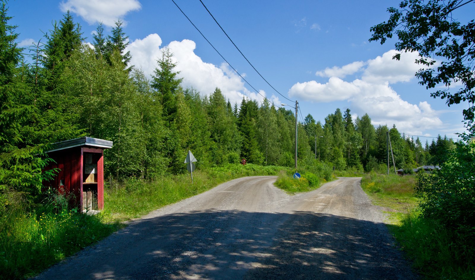 Lite trafikk ved bomstasjonen