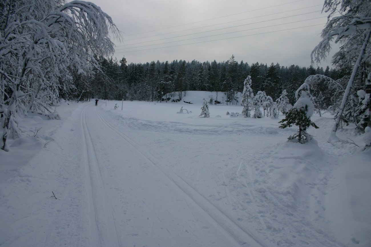 Løypedele ved Paradisputten