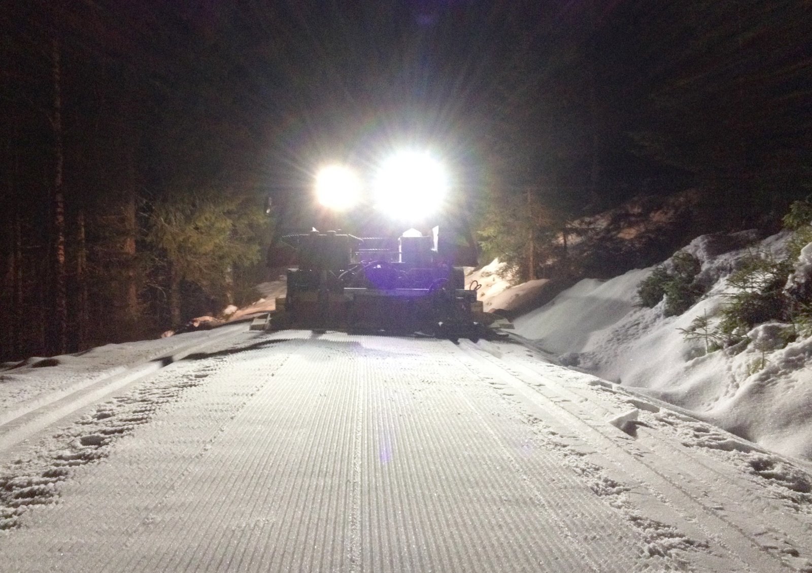 Løypekjøring i Nordåsen