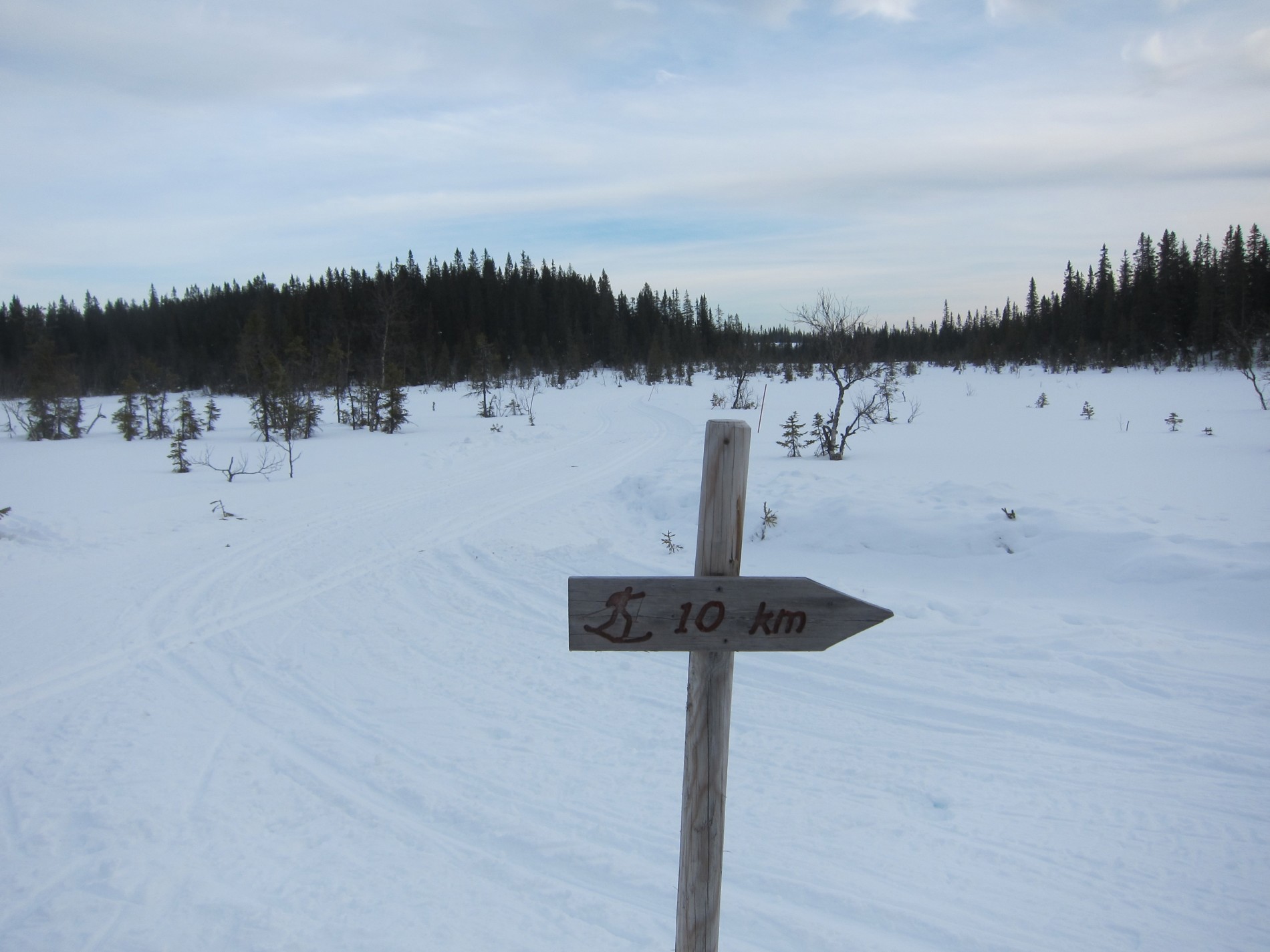 Løypekryss ved Øytjernet