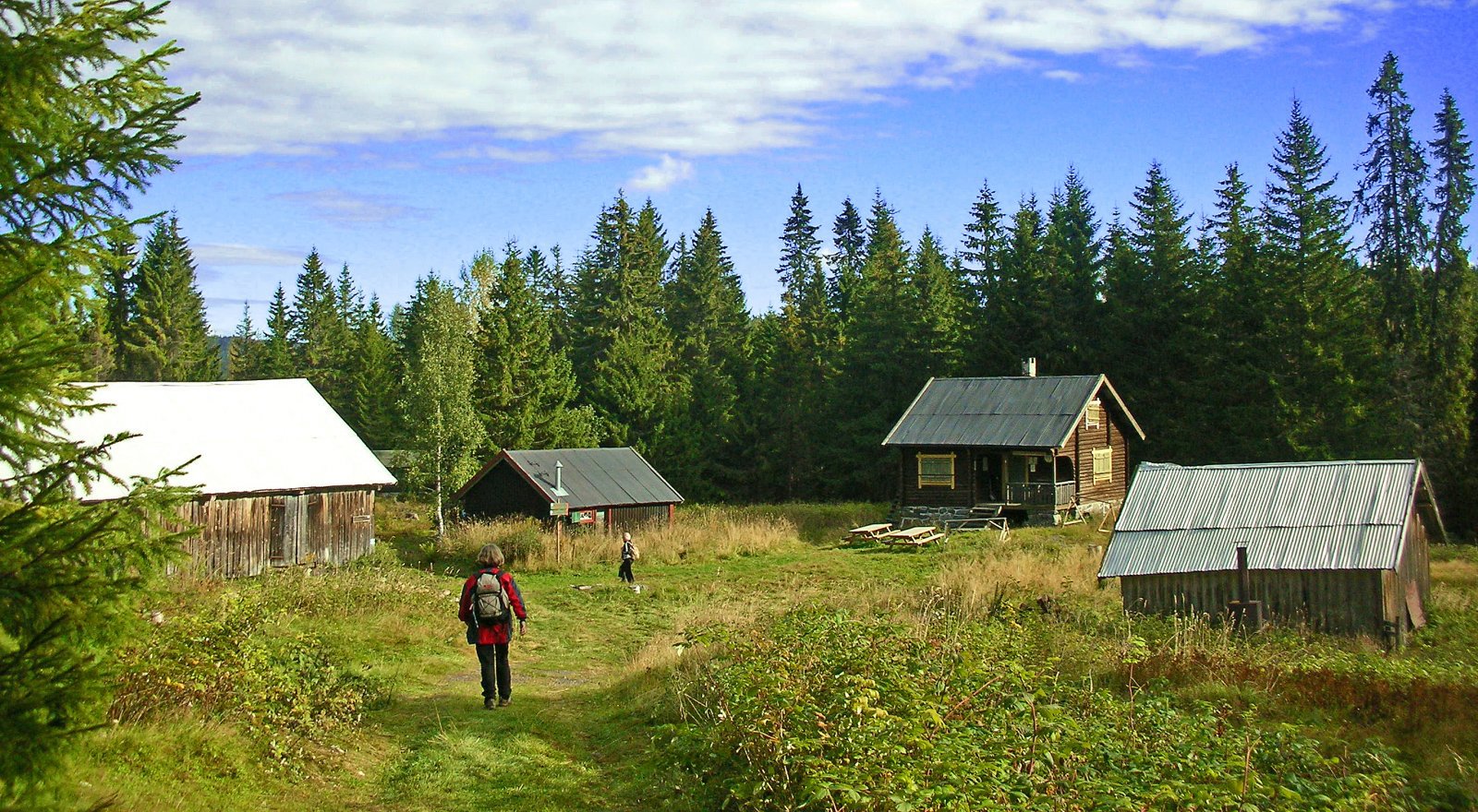 Løypekryss ved Vensåsseter