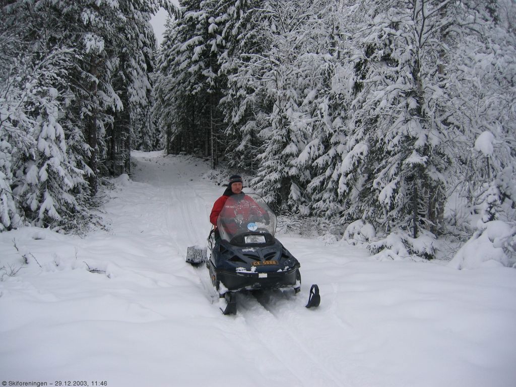 Løypeprepping i Øljaområdet