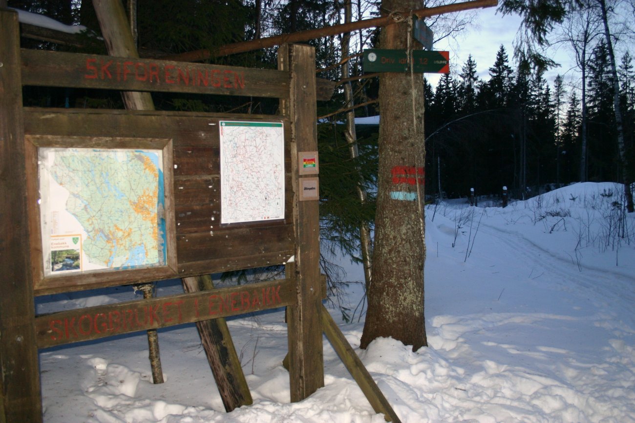 Løypestart i Våglia