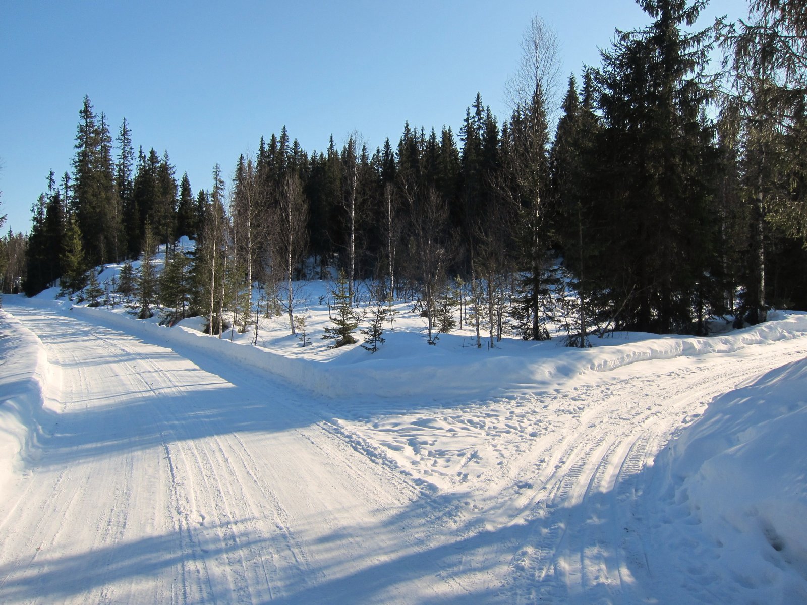 Løypestart ved Fløyta