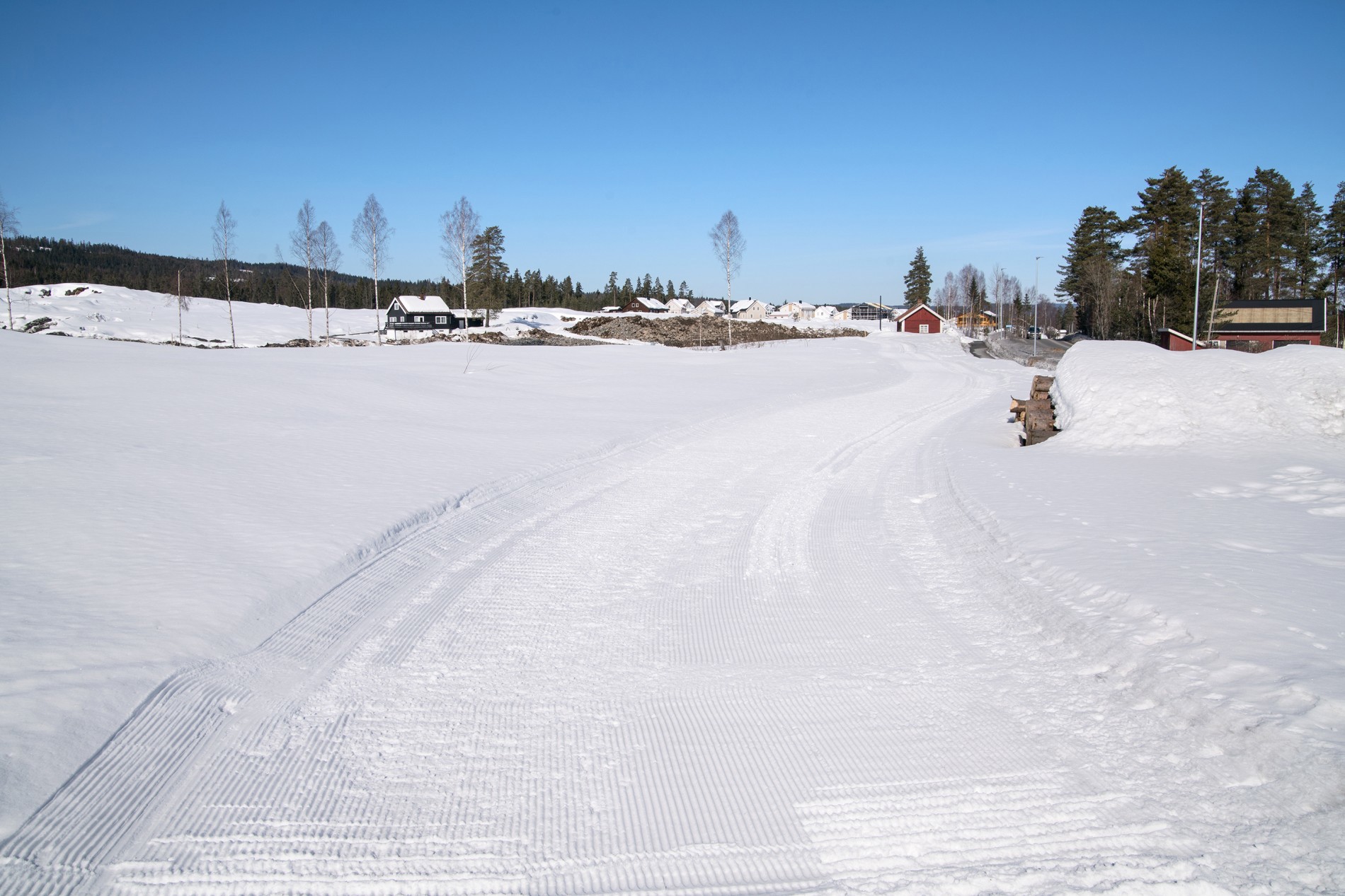 Løypestart ved Ramstad