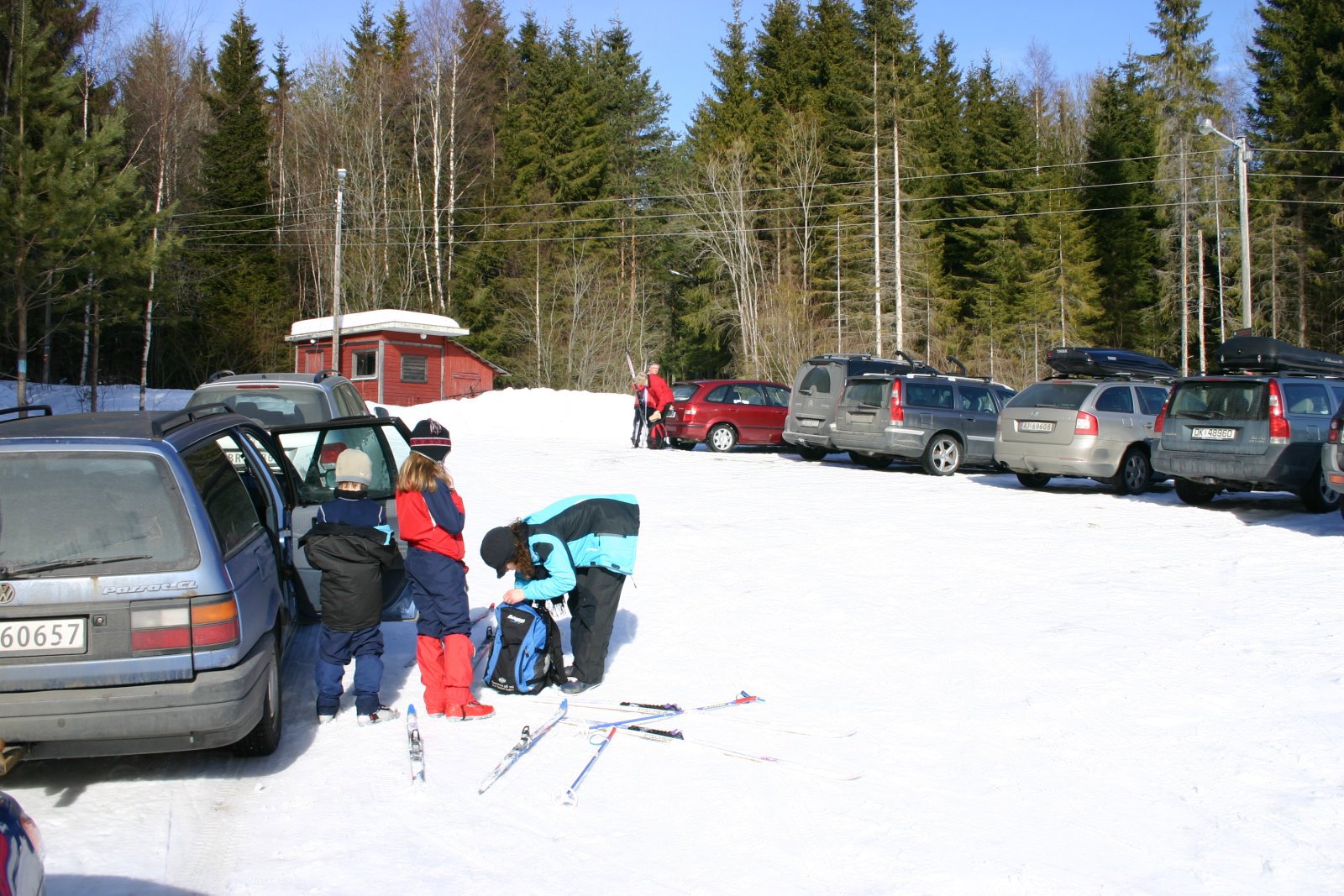 Løypestart ved Tyrihjellen