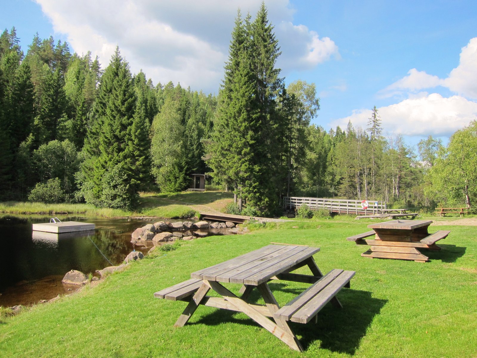 Merrahølen badeplass