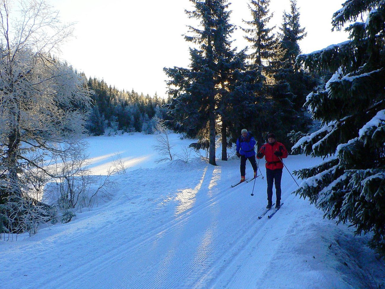 Minus 18 ved Lille Elsjø