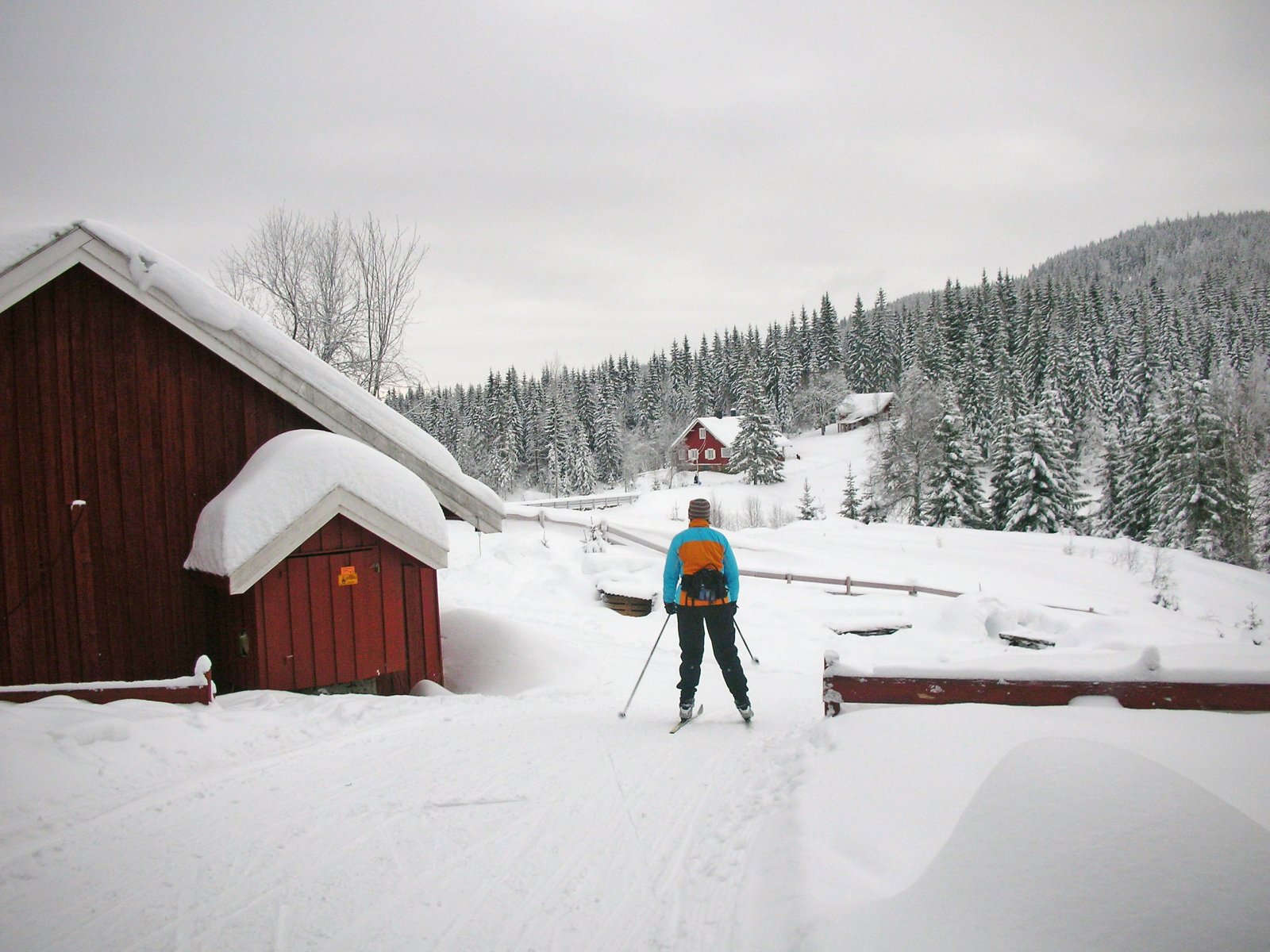 Mot Romeriksåsenes triveligste hytte
