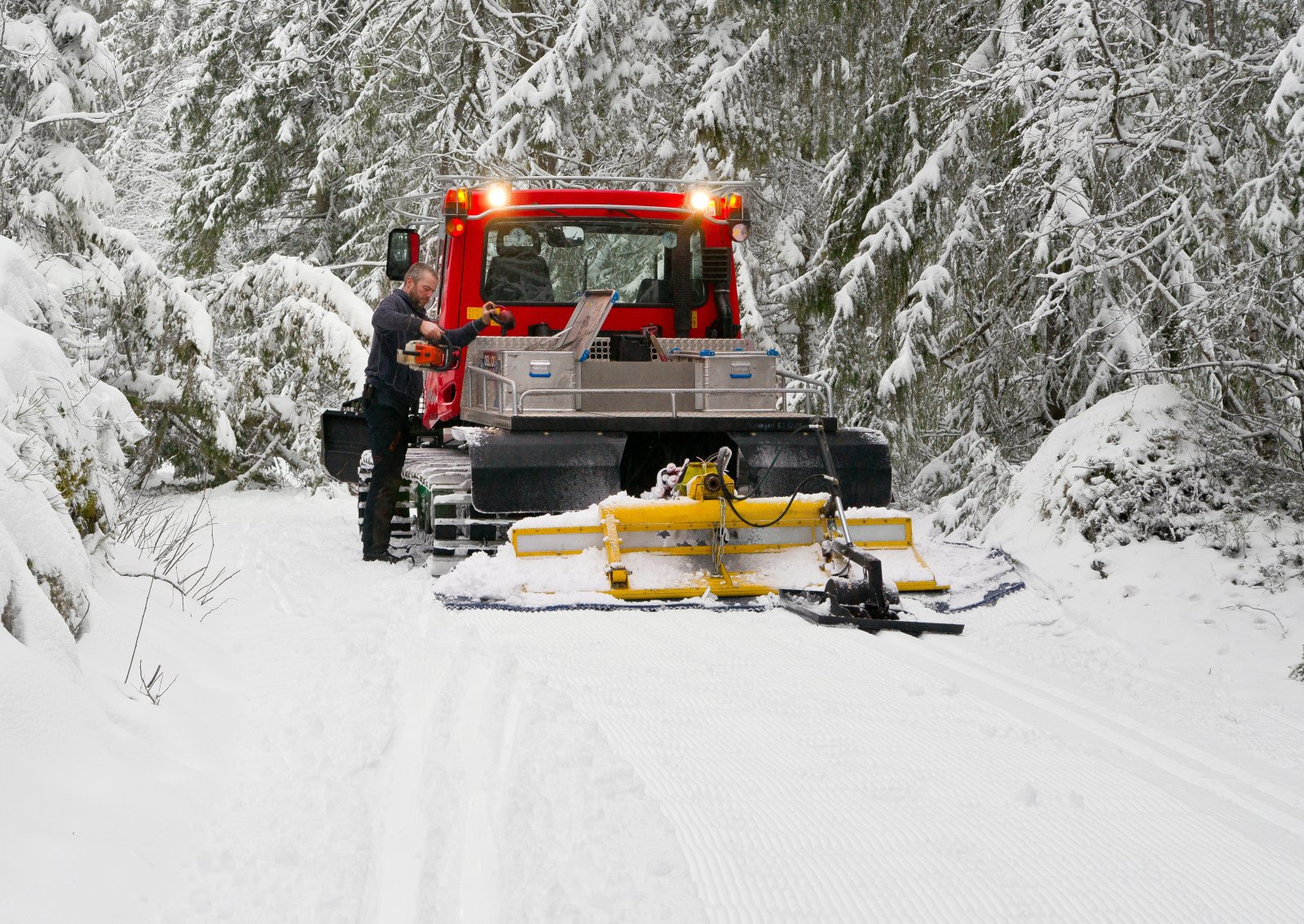 Motorsagen hentes frem