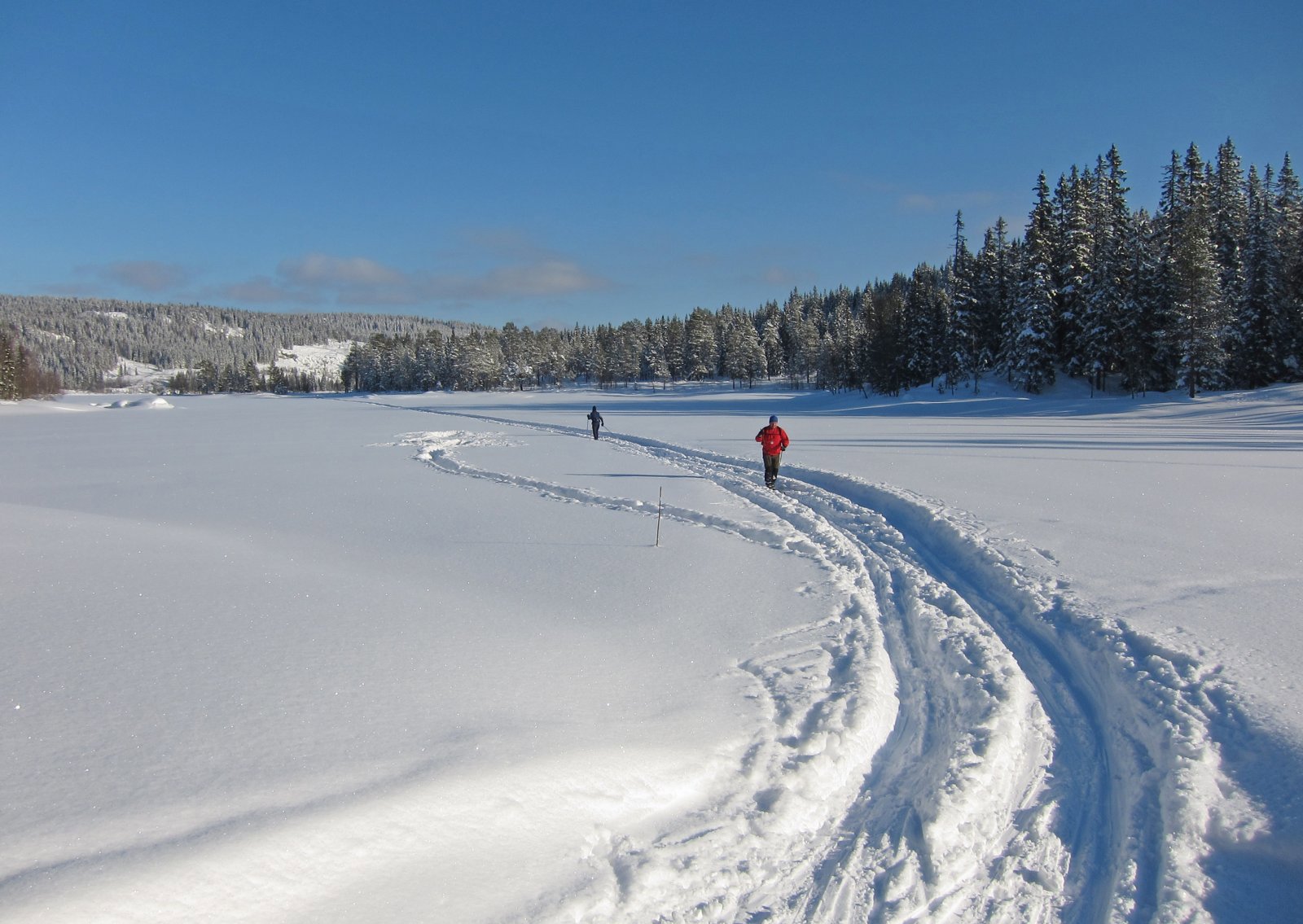 Mye sne ved Vassendvika