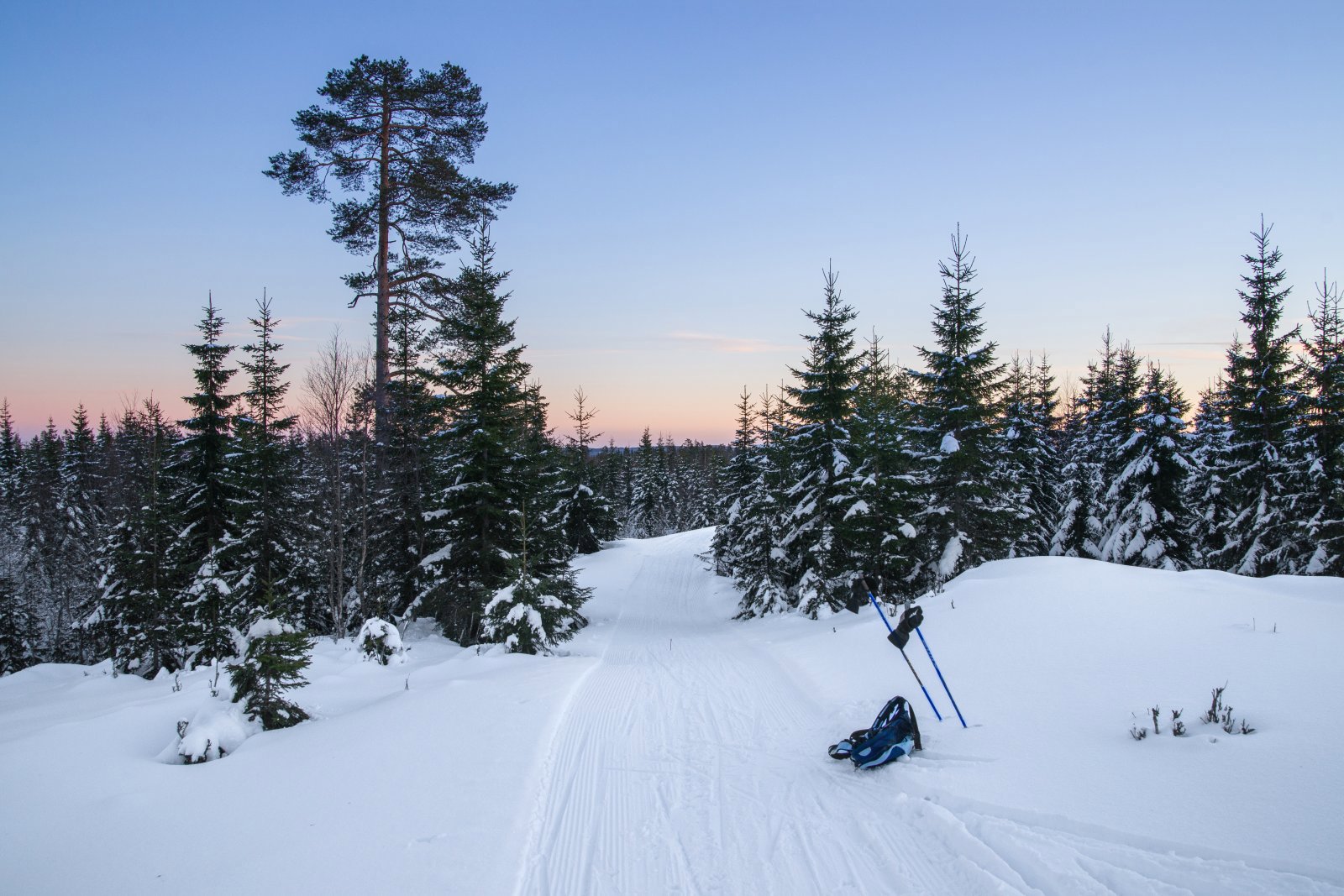 Nå er det fint i scooterløypene