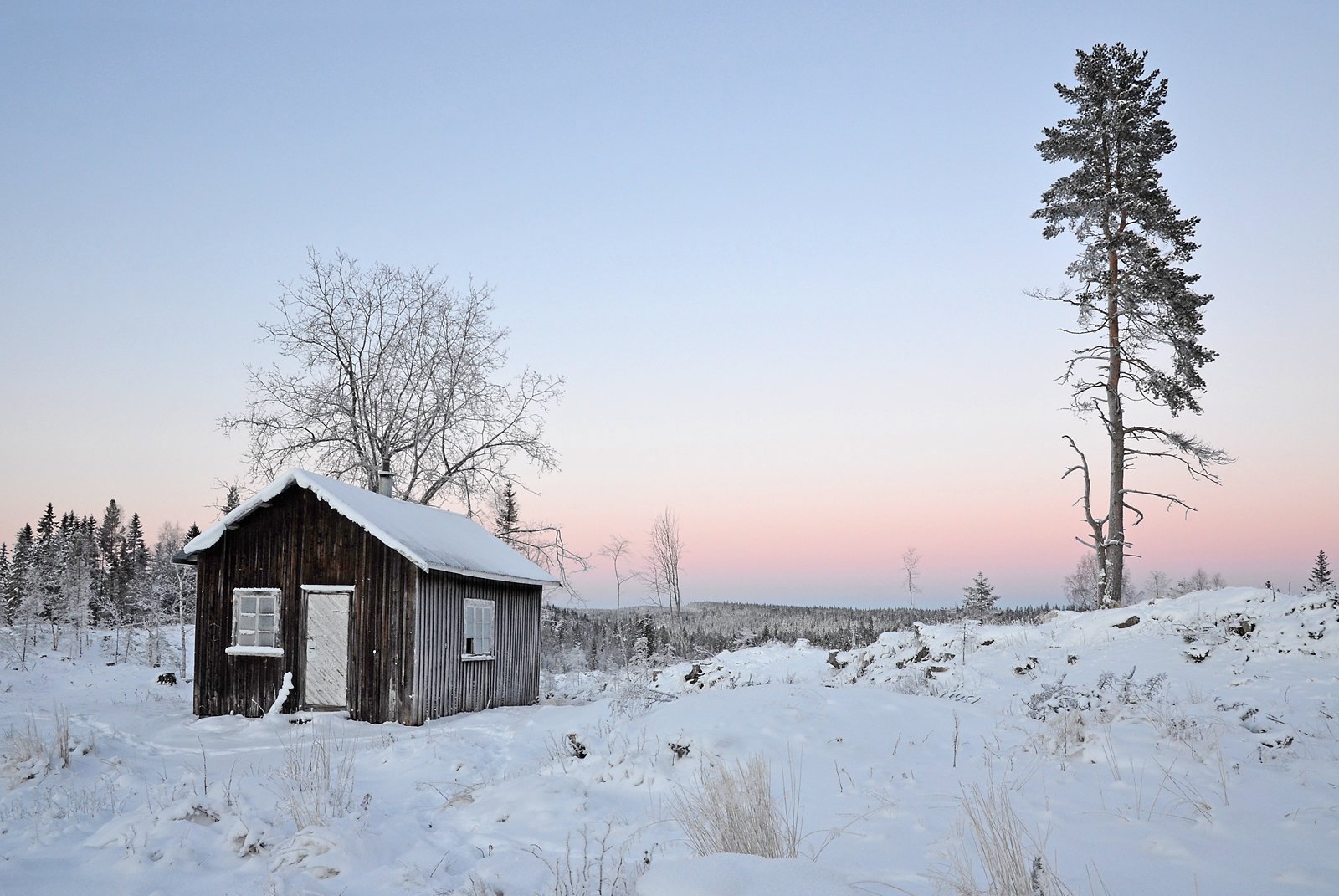 Nessetra: en meget kald aften