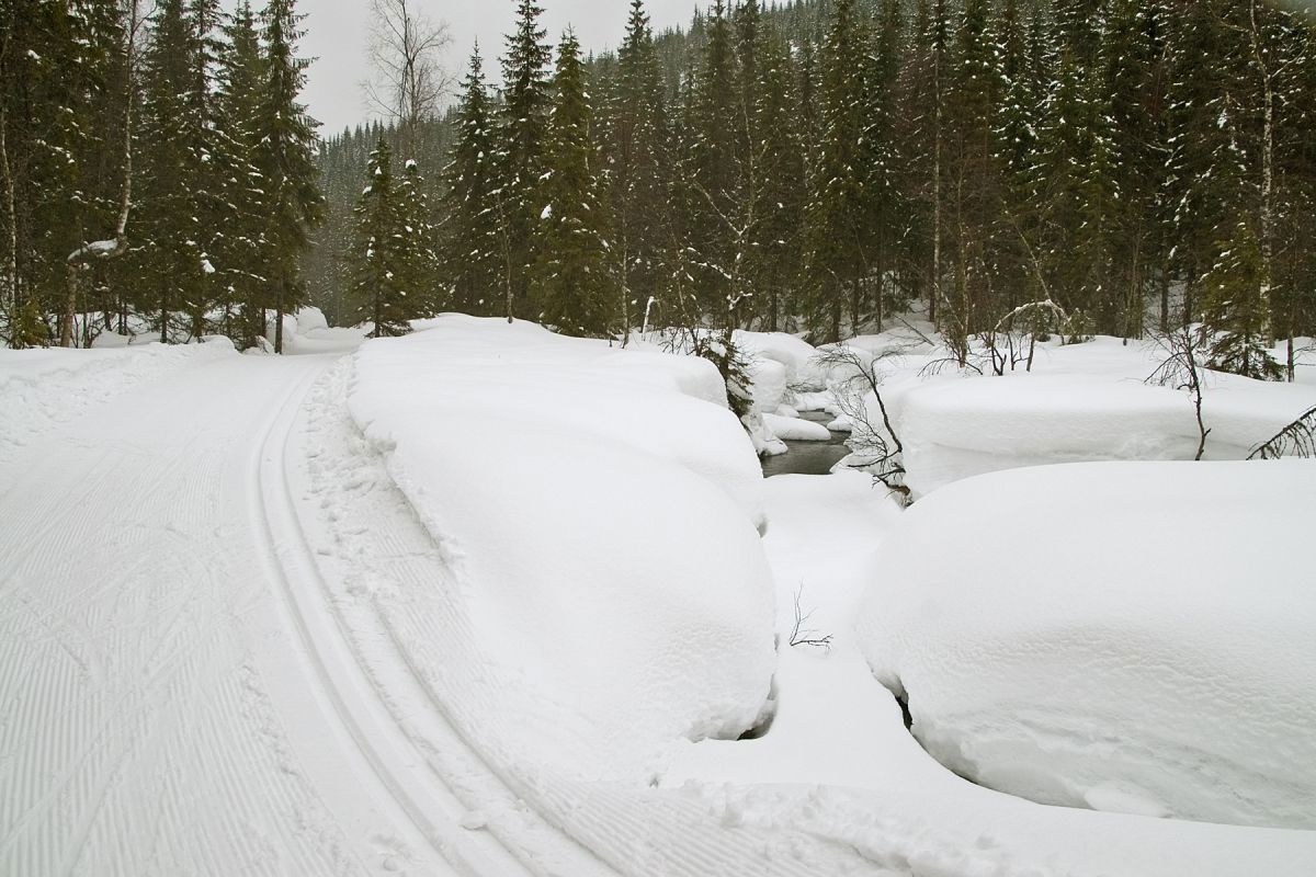 Nok sne i Grenadertraseen 30. mars
