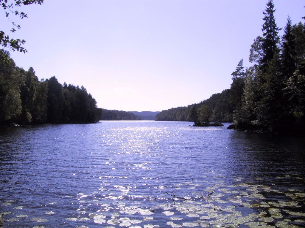 Nøklevann i sommersol