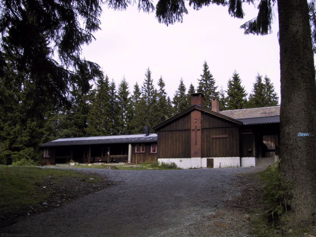 Nordmarkskapellet en sommerdag