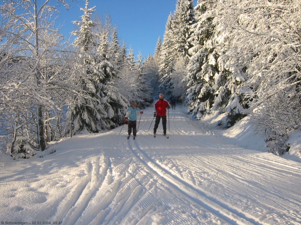 Nyttårsstemning ved Gjerdingen