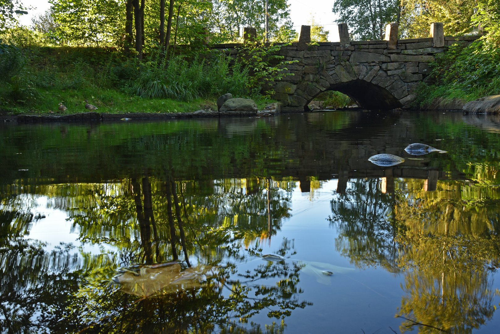Oppover langs Alna: Kalbakken bru