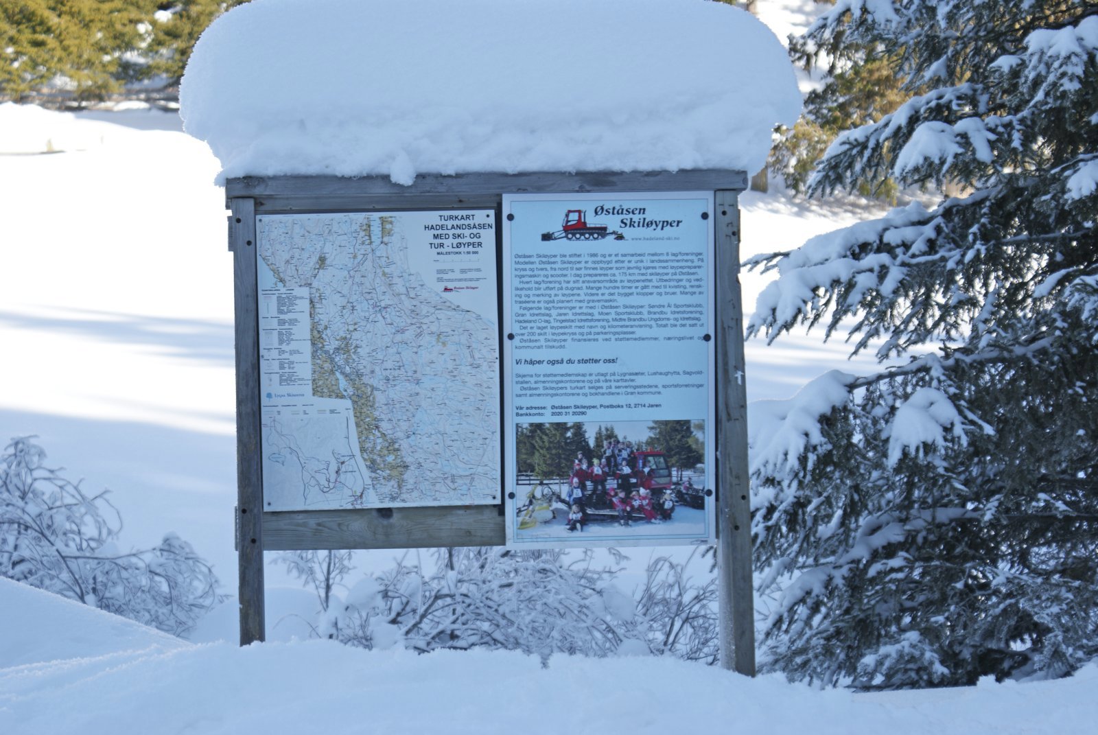 Oppslagstavla i Ullvildsdalen