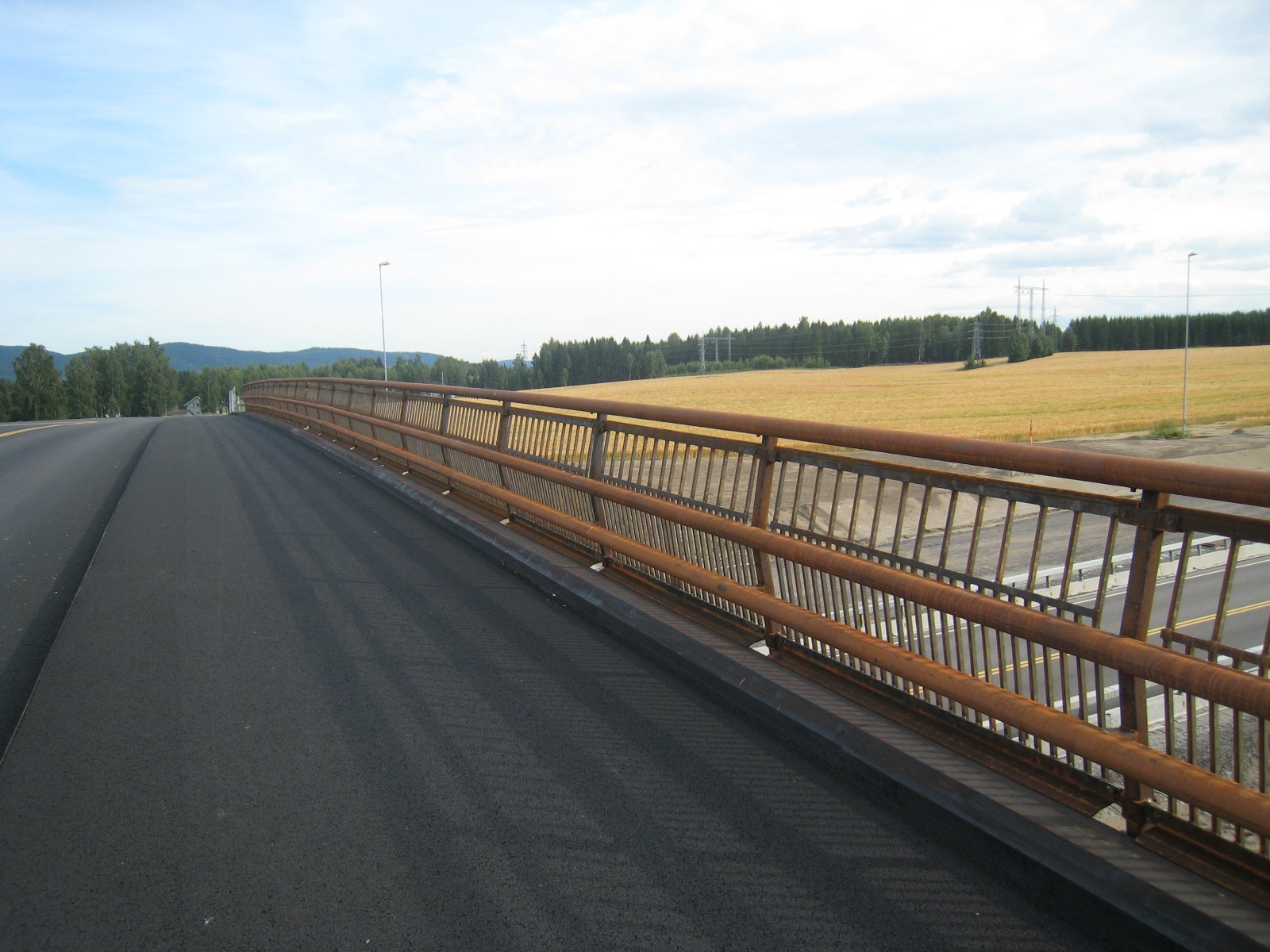 Over E6 ved Minnesund