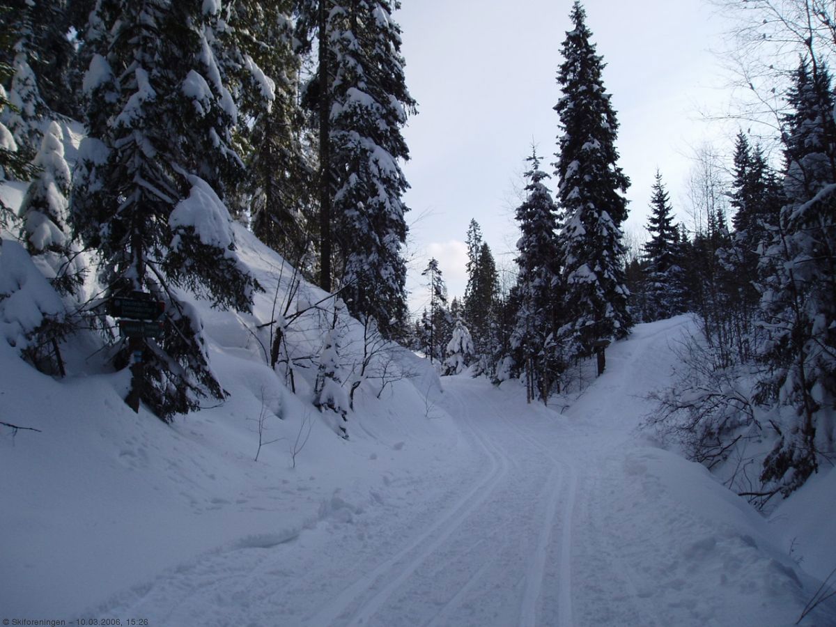 På ski gjennom Brudalen til Ramstadsjøen