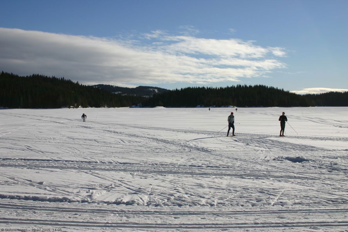På ski over Katnosa