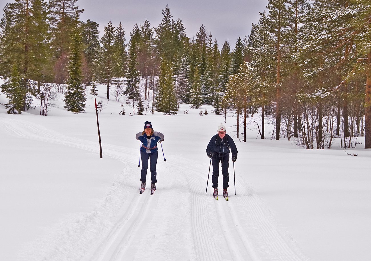 På st(r)ak kurs gjennom Nordmarka