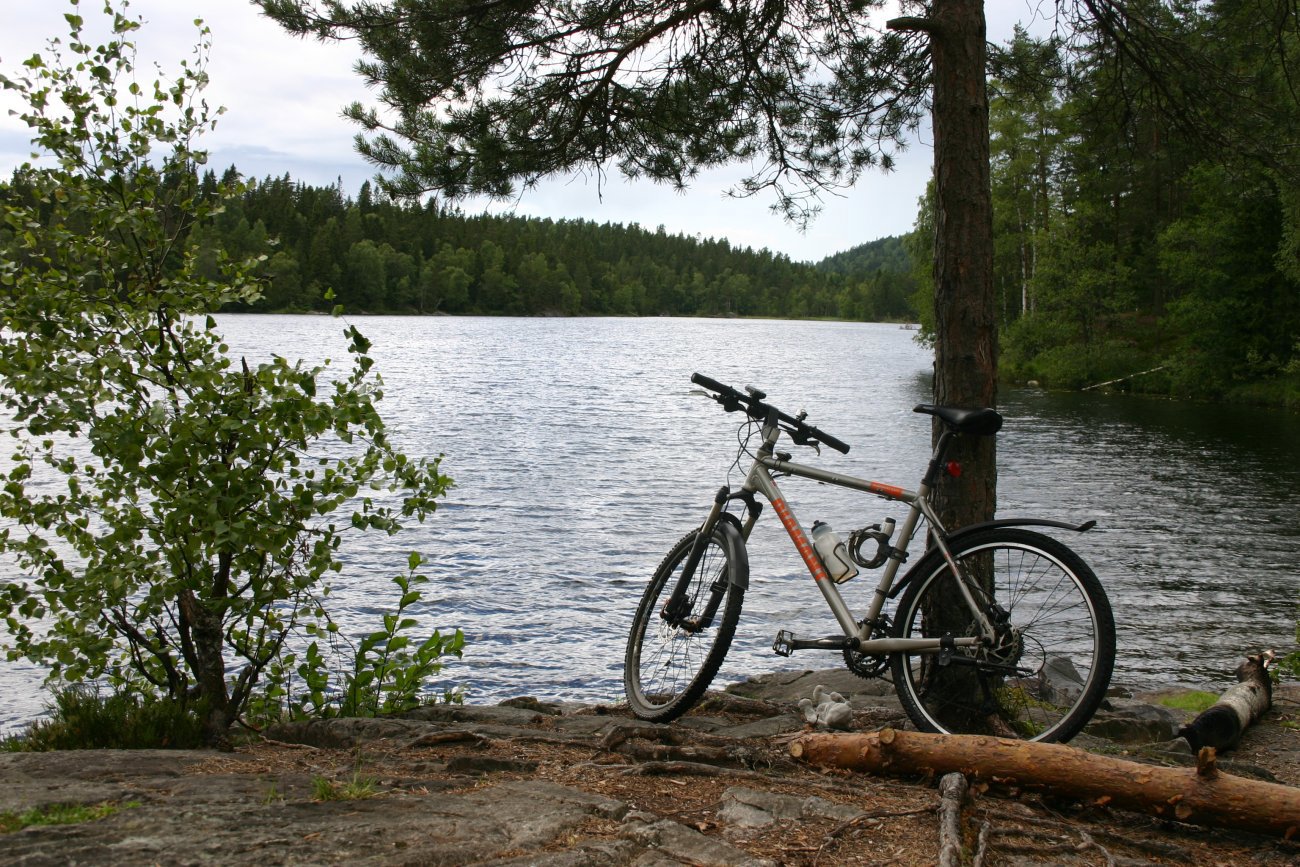 På sykkel til Tonevann