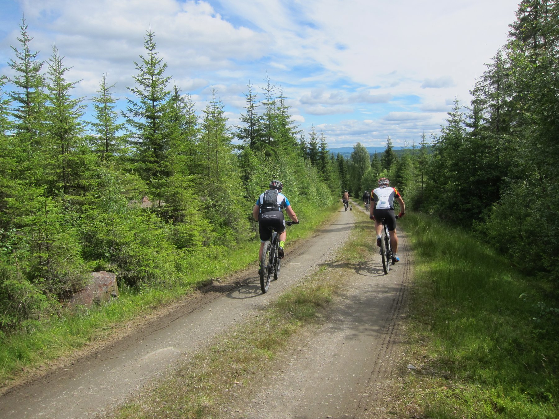 På to hjul fra Vardalsåsen