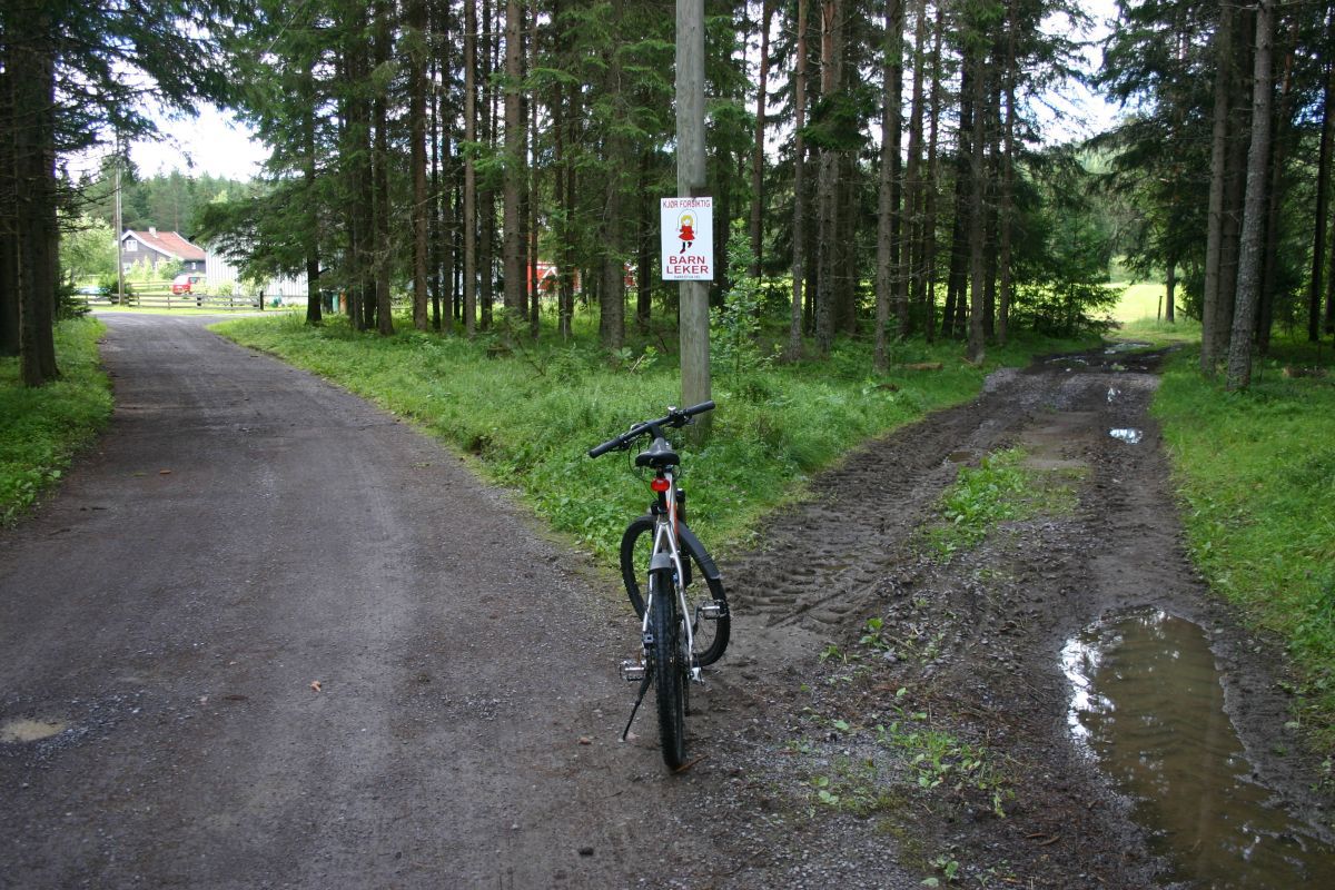 På traktorvei ved Harestuhagan