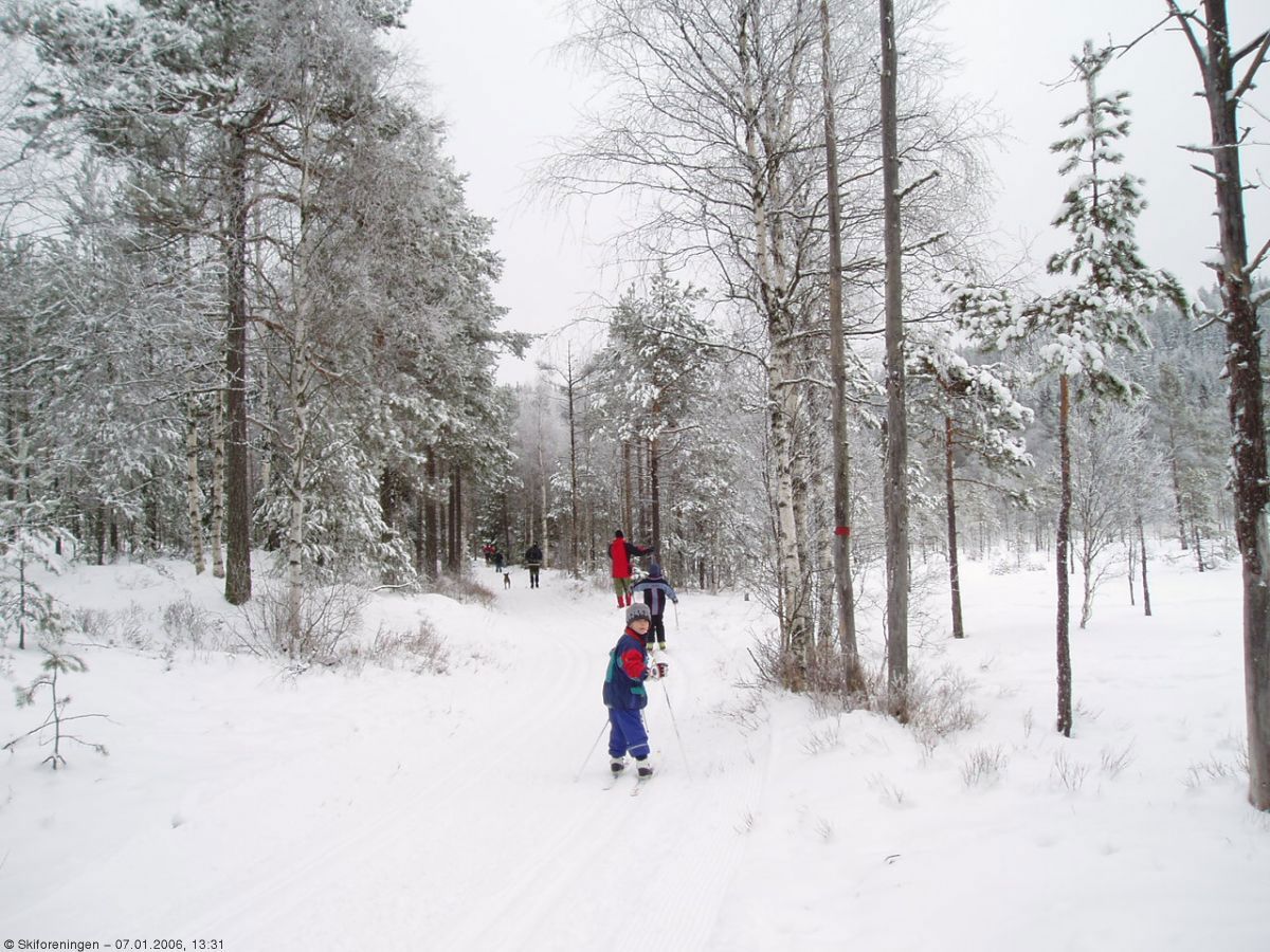 På vei innover fra Bysetermosan