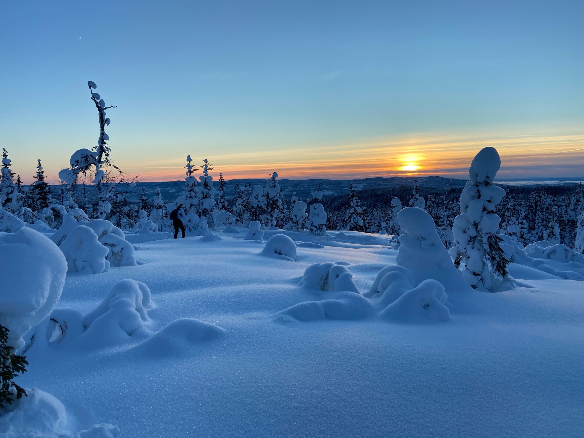 På vei opp til Skjerveknatten
