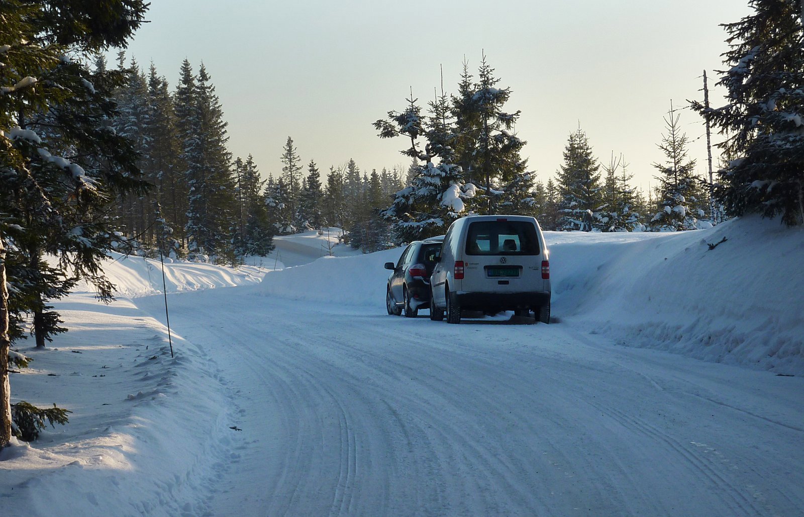 Parkering ved Steinsjøen