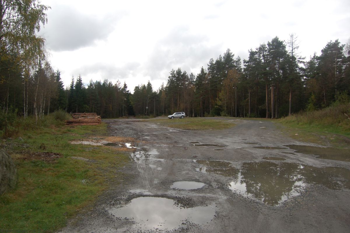 Parkeringsplass på Harasletta